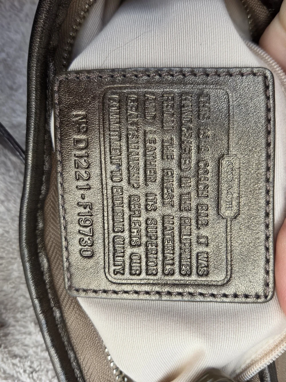 Coach shoulder bag